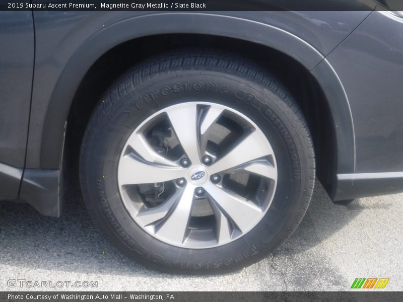 Magnetite Gray Metallic / Slate Black 2019 Subaru Ascent Premium