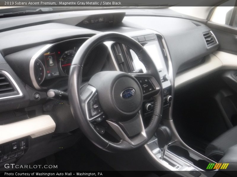 Magnetite Gray Metallic / Slate Black 2019 Subaru Ascent Premium