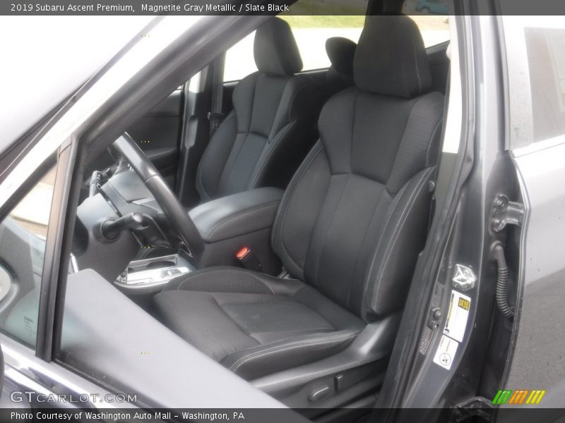Magnetite Gray Metallic / Slate Black 2019 Subaru Ascent Premium