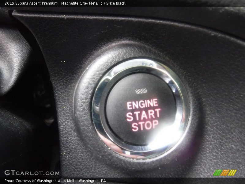Magnetite Gray Metallic / Slate Black 2019 Subaru Ascent Premium