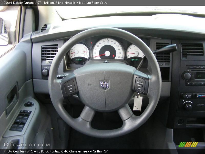 Brilliant Silver Metallic / Medium Slate Gray 2004 Dodge Durango ST