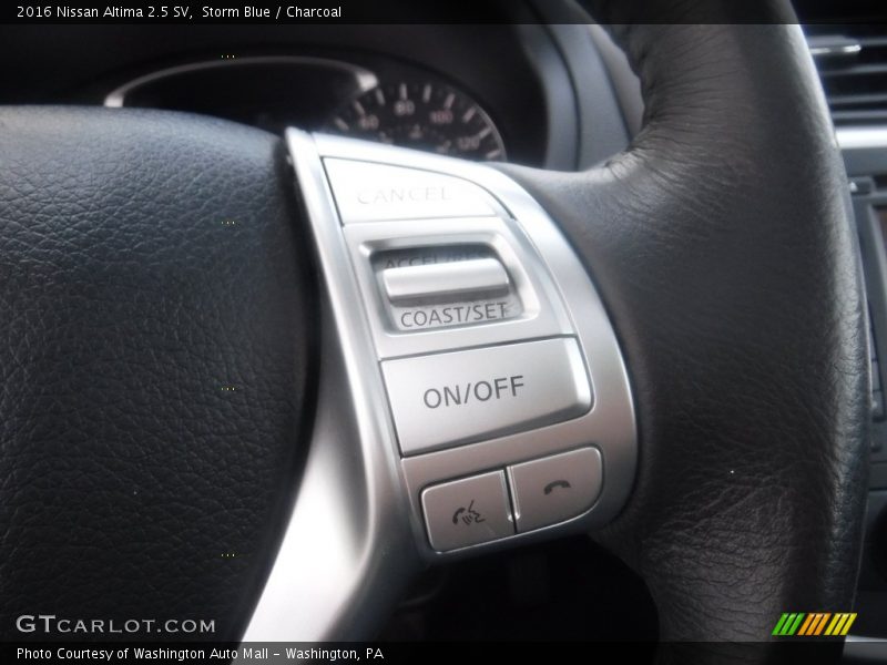 Storm Blue / Charcoal 2016 Nissan Altima 2.5 SV