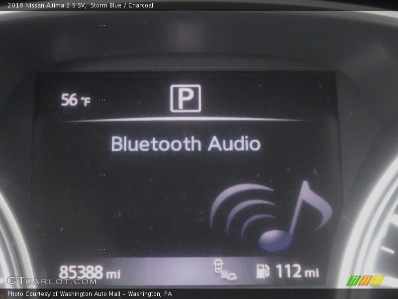 Storm Blue / Charcoal 2016 Nissan Altima 2.5 SV