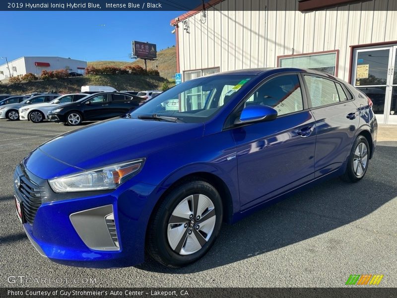 Intense Blue / Black 2019 Hyundai Ioniq Hybrid Blue