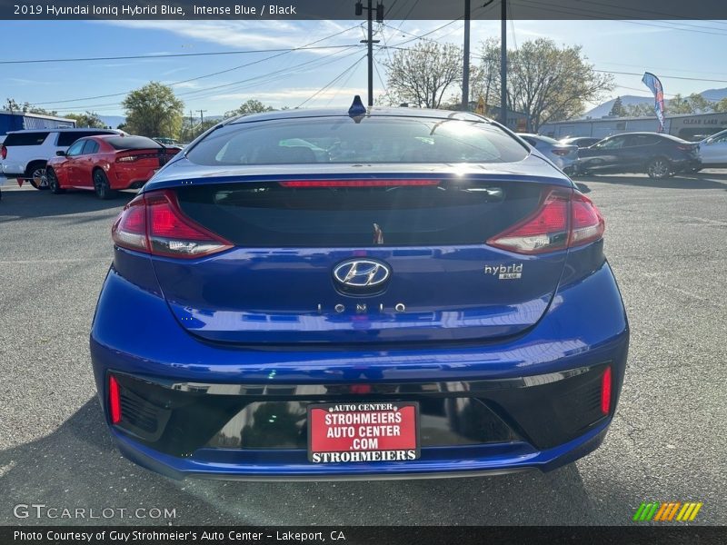 Intense Blue / Black 2019 Hyundai Ioniq Hybrid Blue