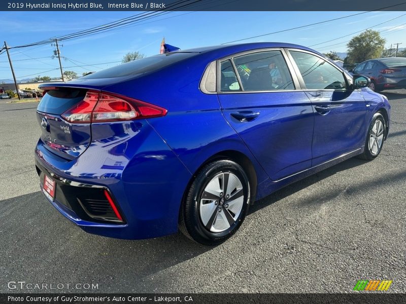 Intense Blue / Black 2019 Hyundai Ioniq Hybrid Blue