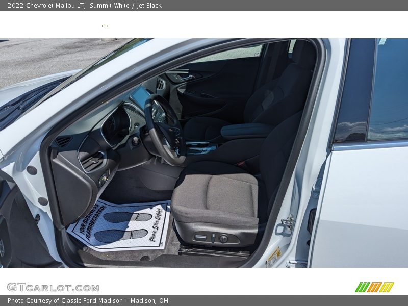 Summit White / Jet Black 2022 Chevrolet Malibu LT