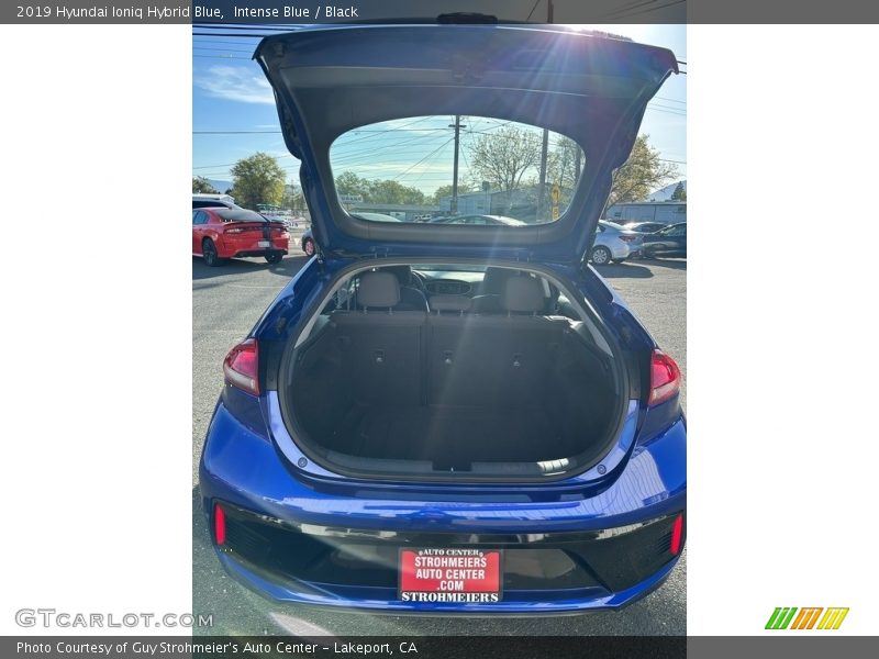 Intense Blue / Black 2019 Hyundai Ioniq Hybrid Blue