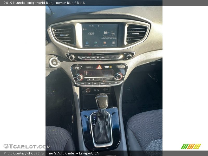 Intense Blue / Black 2019 Hyundai Ioniq Hybrid Blue