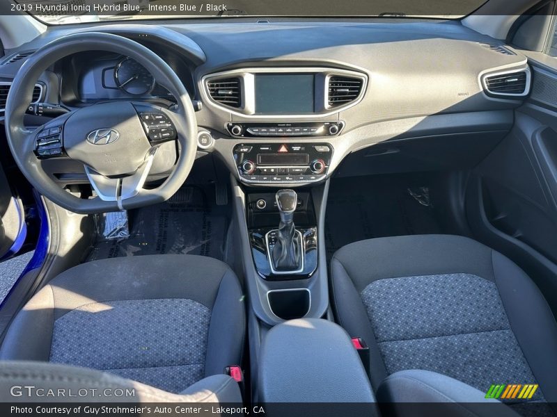 Intense Blue / Black 2019 Hyundai Ioniq Hybrid Blue