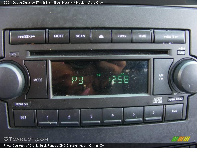 Brilliant Silver Metallic / Medium Slate Gray 2004 Dodge Durango ST