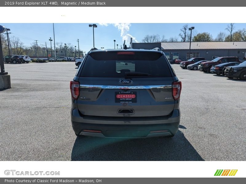 Magnetic / Medium Black 2019 Ford Explorer XLT 4WD