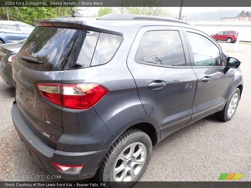 Smoke Metallic / Ebony Black 2020 Ford EcoSport SE