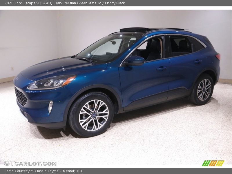 Dark Persian Green Metallic / Ebony Black 2020 Ford Escape SEL 4WD