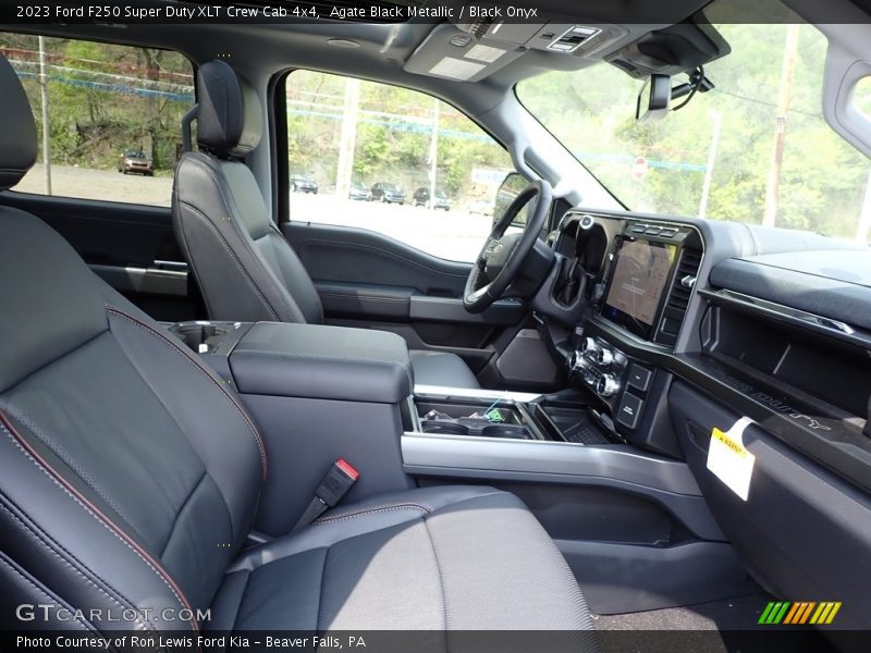Front Seat of 2023 F250 Super Duty XLT Crew Cab 4x4