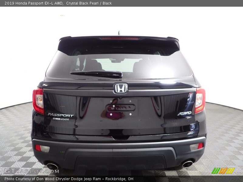 Crystal Black Pearl / Black 2019 Honda Passport EX-L AWD