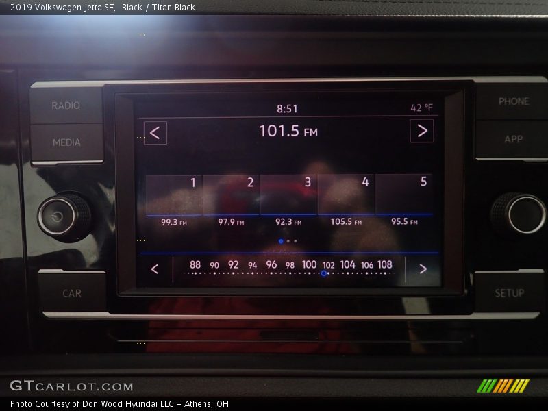 Black / Titan Black 2019 Volkswagen Jetta SE