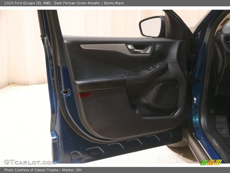 Dark Persian Green Metallic / Ebony Black 2020 Ford Escape SEL 4WD