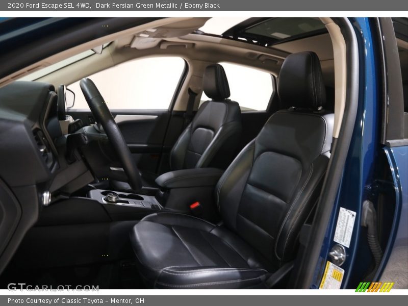 Dark Persian Green Metallic / Ebony Black 2020 Ford Escape SEL 4WD