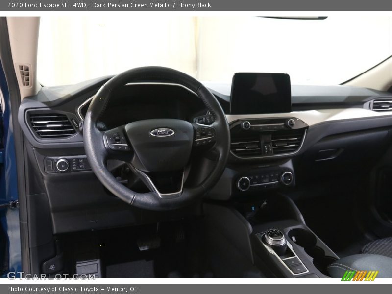 Dark Persian Green Metallic / Ebony Black 2020 Ford Escape SEL 4WD