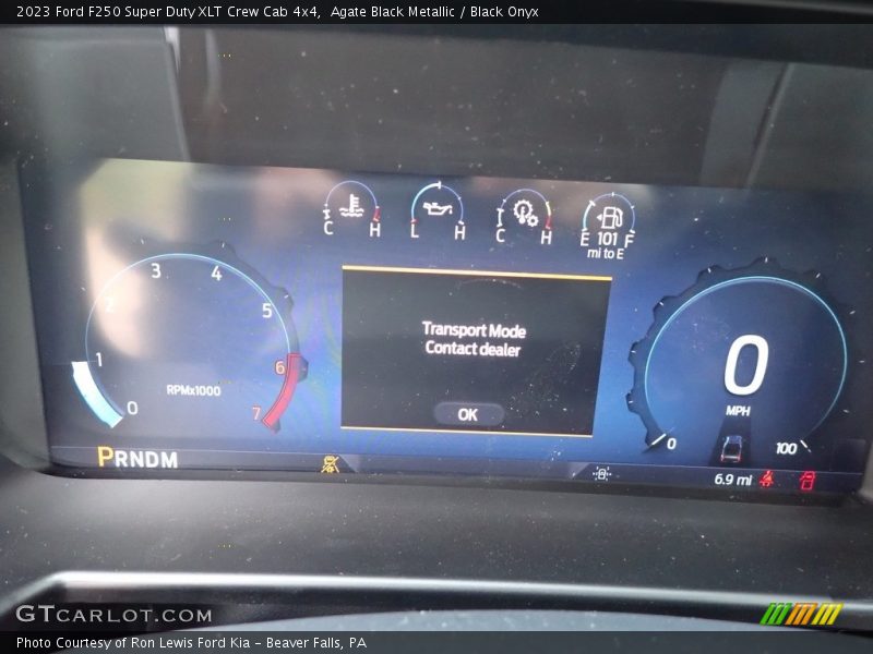 Agate Black Metallic / Black Onyx 2023 Ford F250 Super Duty XLT Crew Cab 4x4