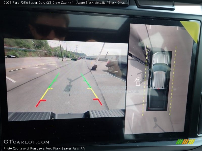 Agate Black Metallic / Black Onyx 2023 Ford F250 Super Duty XLT Crew Cab 4x4