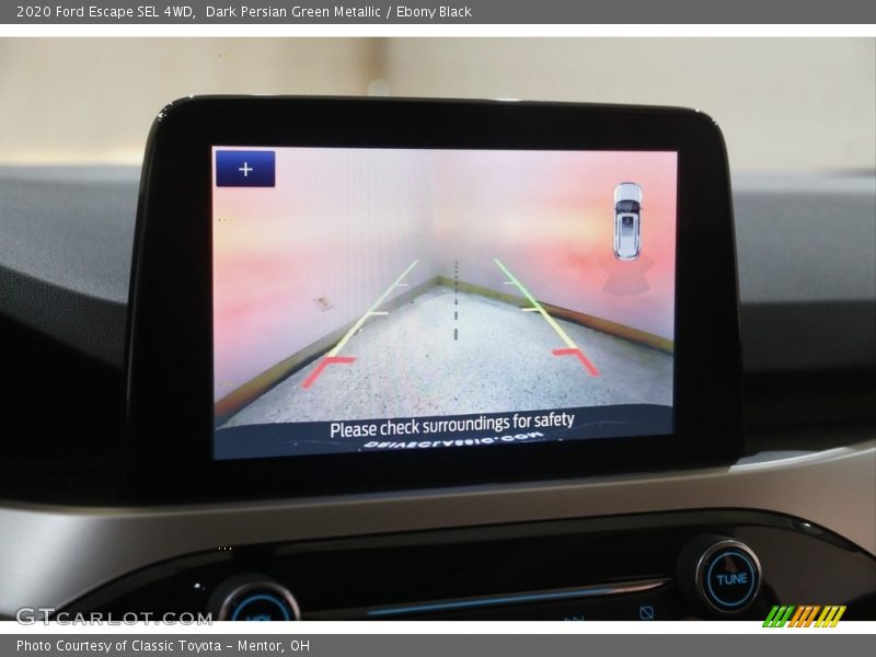 Dark Persian Green Metallic / Ebony Black 2020 Ford Escape SEL 4WD