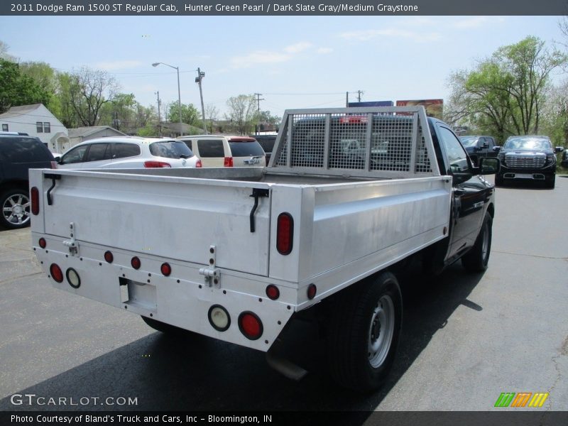 Hunter Green Pearl / Dark Slate Gray/Medium Graystone 2011 Dodge Ram 1500 ST Regular Cab