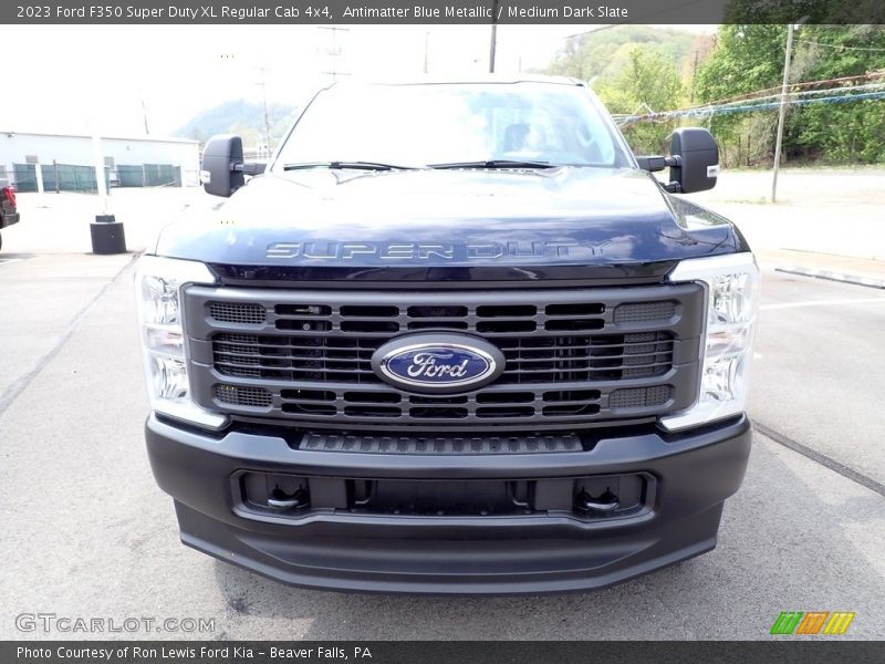 Antimatter Blue Metallic / Medium Dark Slate 2023 Ford F350 Super Duty XL Regular Cab 4x4