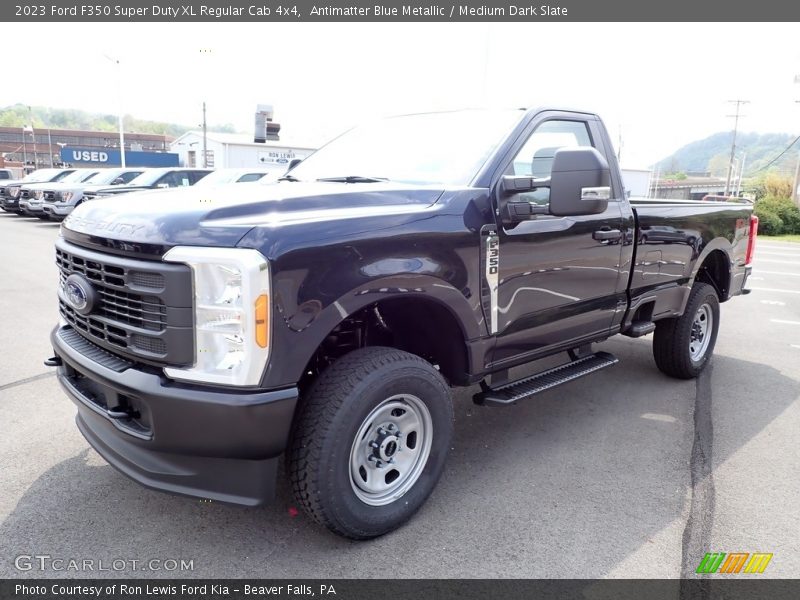Antimatter Blue Metallic / Medium Dark Slate 2023 Ford F350 Super Duty XL Regular Cab 4x4