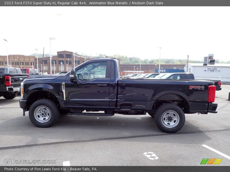  2023 F350 Super Duty XL Regular Cab 4x4 Antimatter Blue Metallic