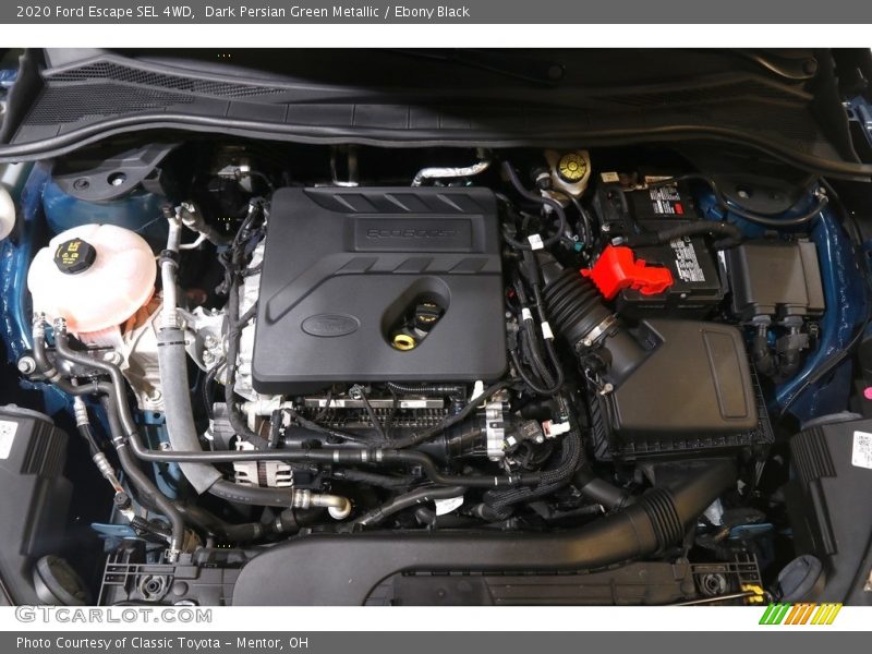 Dark Persian Green Metallic / Ebony Black 2020 Ford Escape SEL 4WD