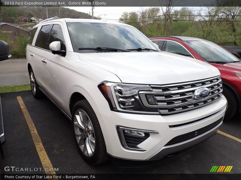 Oxford White / Ebony 2019 Ford Expedition Limited 4x4