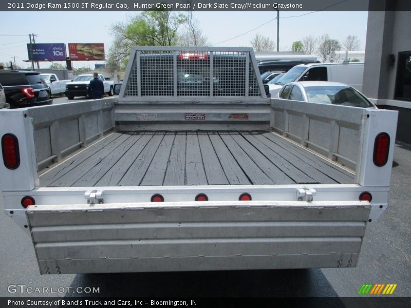 Hunter Green Pearl / Dark Slate Gray/Medium Graystone 2011 Dodge Ram 1500 ST Regular Cab