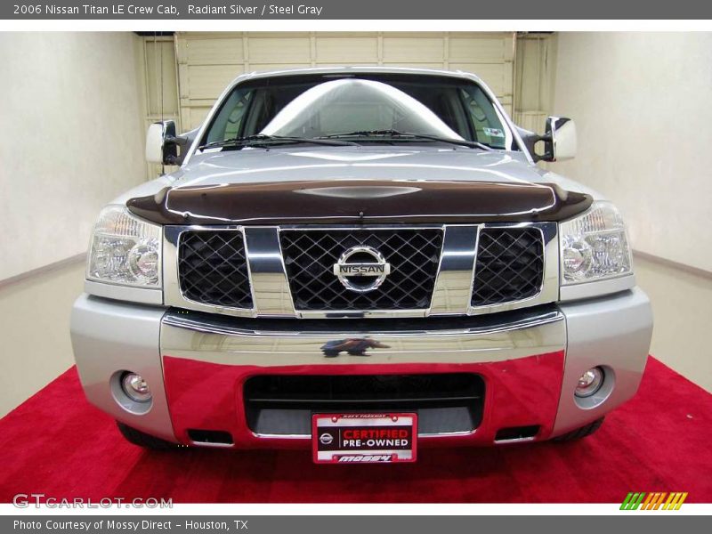 Radiant Silver / Steel Gray 2006 Nissan Titan LE Crew Cab