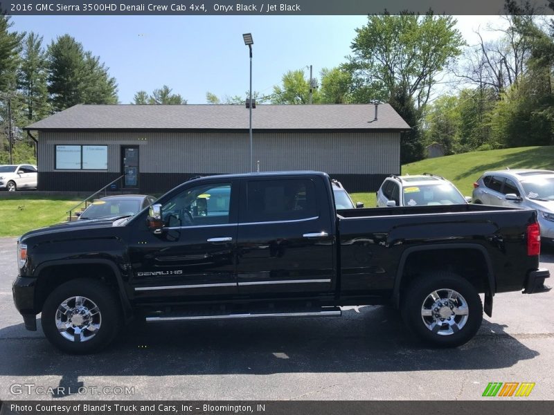 Onyx Black / Jet Black 2016 GMC Sierra 3500HD Denali Crew Cab 4x4