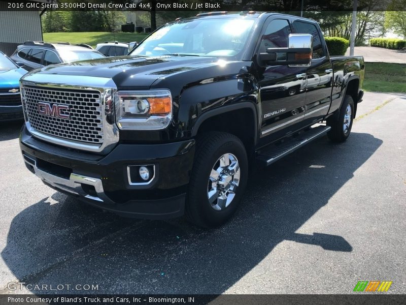 Onyx Black / Jet Black 2016 GMC Sierra 3500HD Denali Crew Cab 4x4