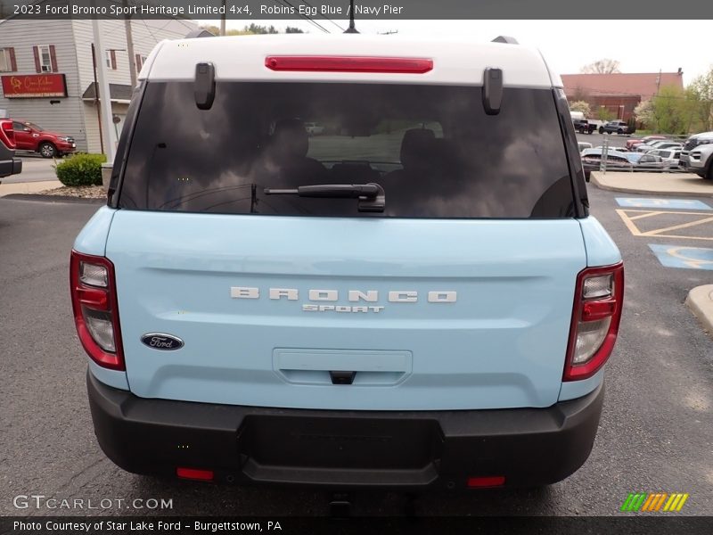 Robins Egg Blue / Navy Pier 2023 Ford Bronco Sport Heritage Limited 4x4