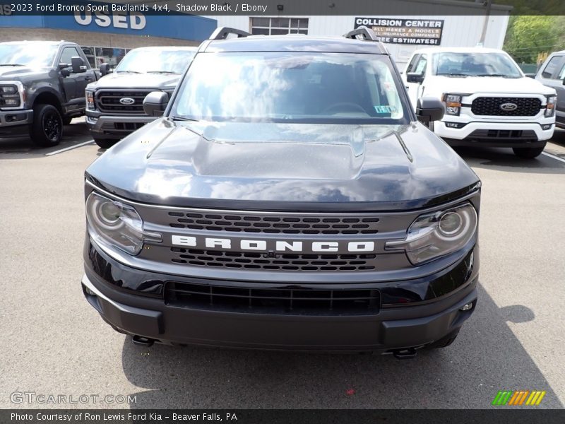 Shadow Black / Ebony 2023 Ford Bronco Sport Badlands 4x4