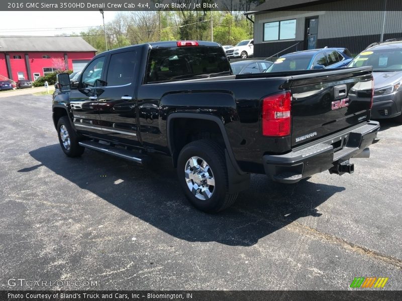 Onyx Black / Jet Black 2016 GMC Sierra 3500HD Denali Crew Cab 4x4