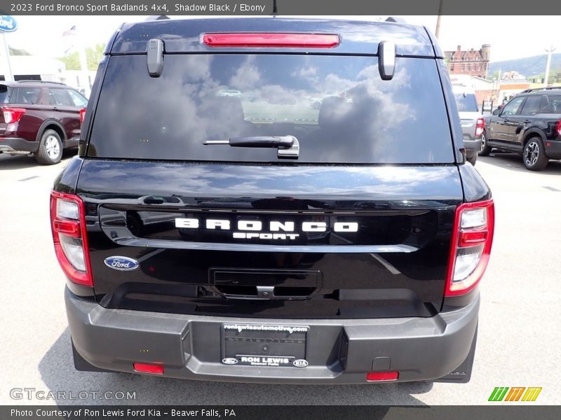Shadow Black / Ebony 2023 Ford Bronco Sport Badlands 4x4