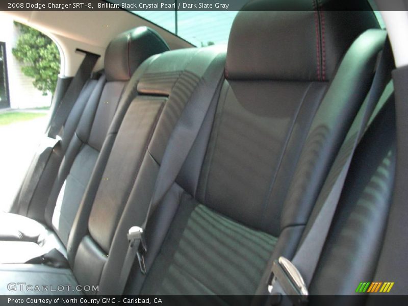 Brilliant Black Crystal Pearl / Dark Slate Gray 2008 Dodge Charger SRT-8