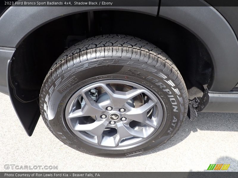 Shadow Black / Ebony 2023 Ford Bronco Sport Badlands 4x4