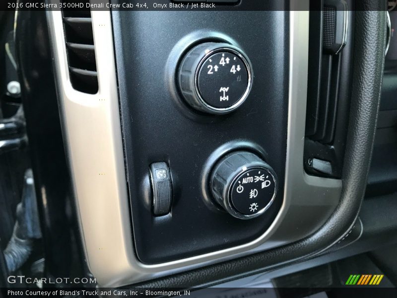 Controls of 2016 Sierra 3500HD Denali Crew Cab 4x4