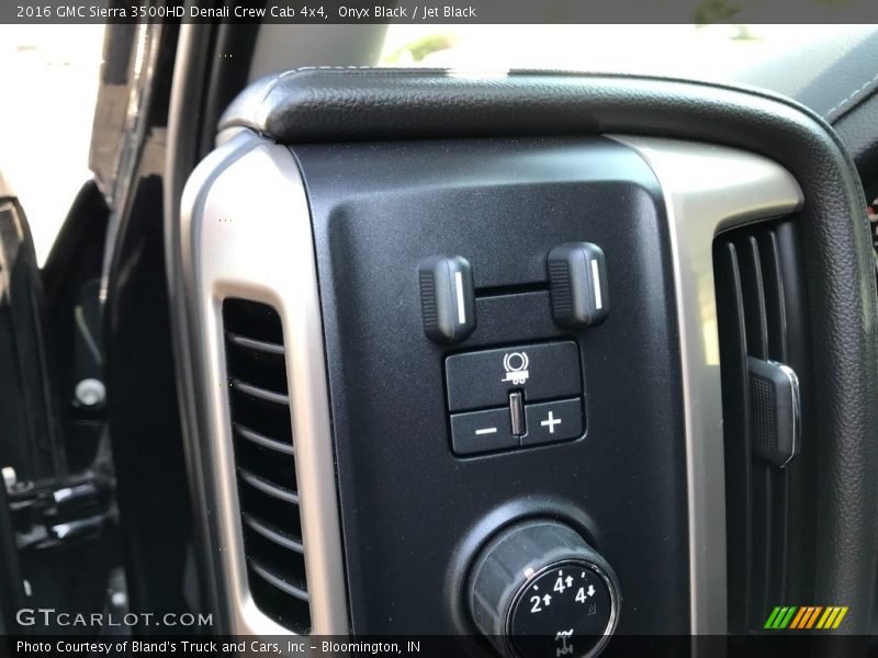 Controls of 2016 Sierra 3500HD Denali Crew Cab 4x4