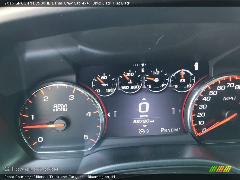  2016 Sierra 3500HD Denali Crew Cab 4x4 Denali Crew Cab 4x4 Gauges