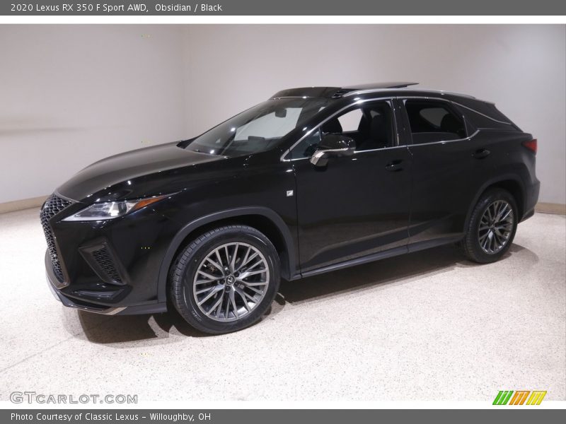 Obsidian / Black 2020 Lexus RX 350 F Sport AWD