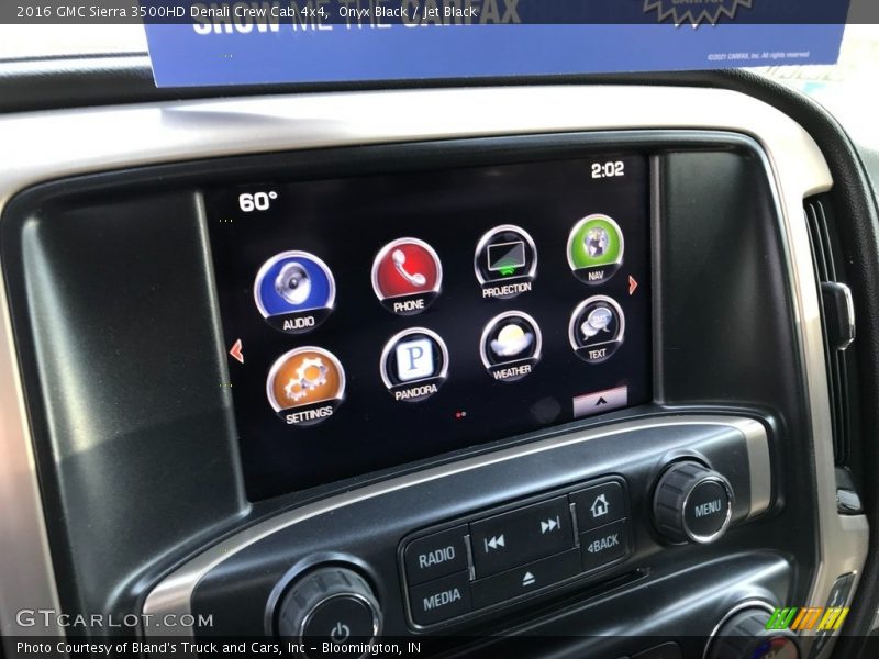 Onyx Black / Jet Black 2016 GMC Sierra 3500HD Denali Crew Cab 4x4