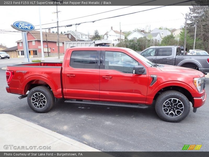  2023 F150 XLT SuperCrew 4x4 Hot Pepper Red Metallic