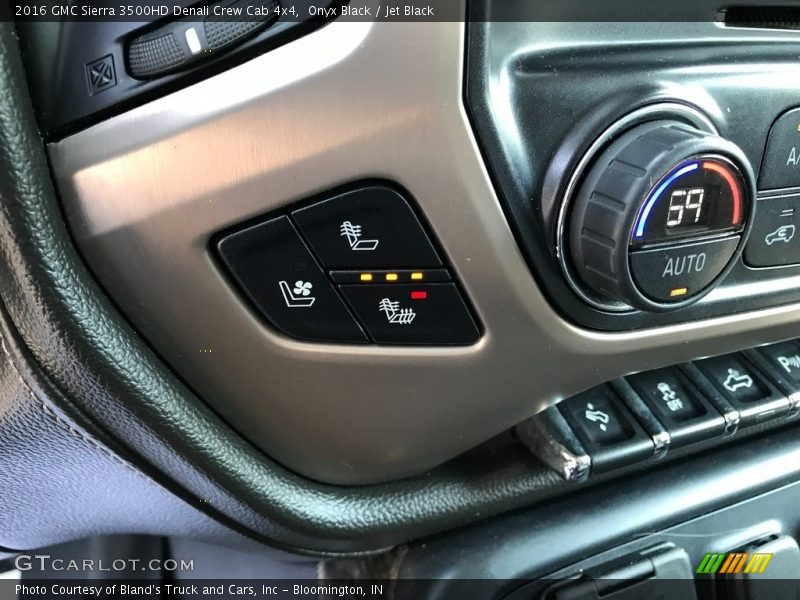 Controls of 2016 Sierra 3500HD Denali Crew Cab 4x4